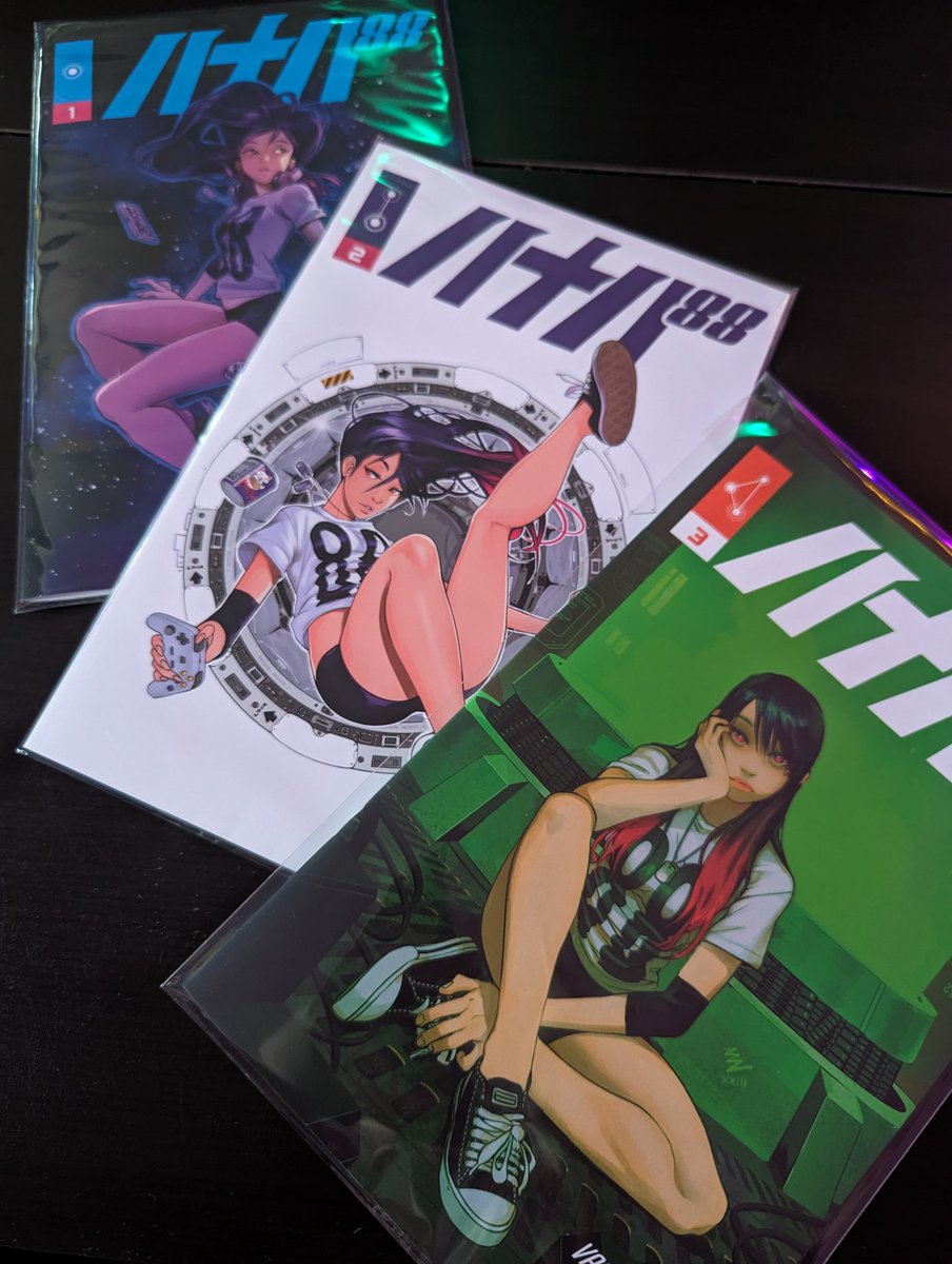 vashperado's tweet photo. all orders have shipped! in total we sent out 280 comics with this print run, sincere thanks to everyone who bought one! keep an eye on your mailboxes, and i hope you enjoy reading it~ (digital version of issue 3 will release next weekend) #88inspace https://t.co/WJXu27VPRQ