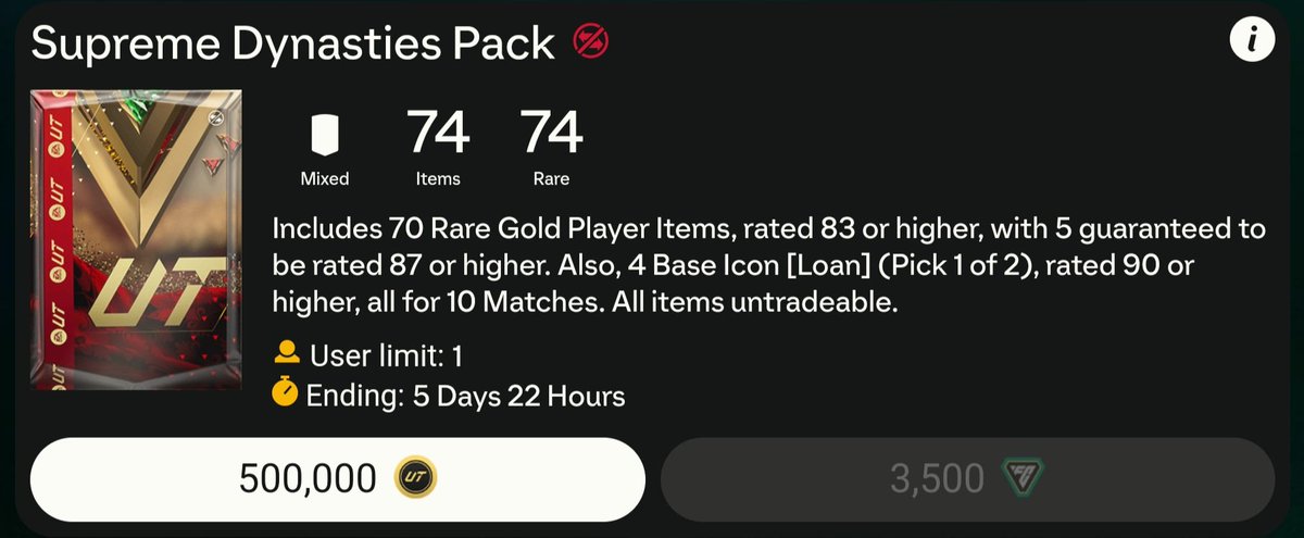AsyFutTrader's tweet photo. GIVEAWAY !   Supreme Dynasties Pack 

Who wants to open? 

Just LIKE  🤍  this post
Must be following me + @safetycoins 

Good Luck https://t.co/b0RtDsQTxL
