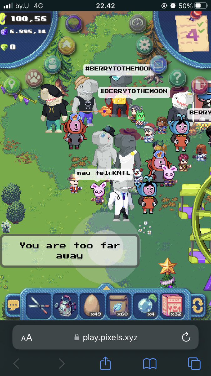 jjangmyeeon's tweet image. Ada yang main ini juga ga ? #pixelsnft #pixels