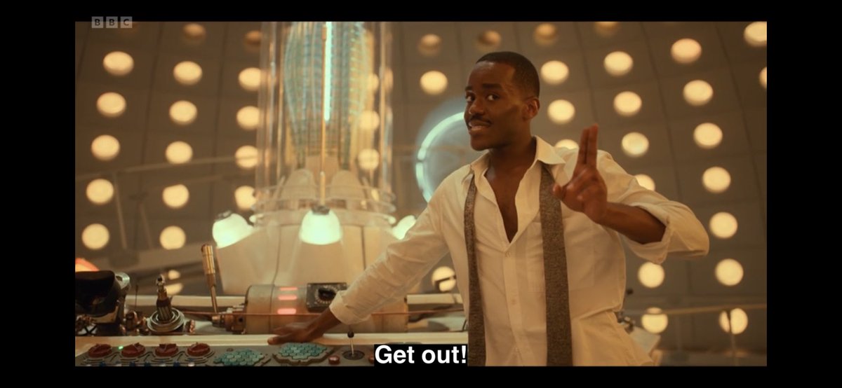 SafeSpaceDrWho's tweet photo. Ncuti’s Doctor is a SASS icon 

I love him already 

#DoctorWho https://t.co/wkrVmYkqiu