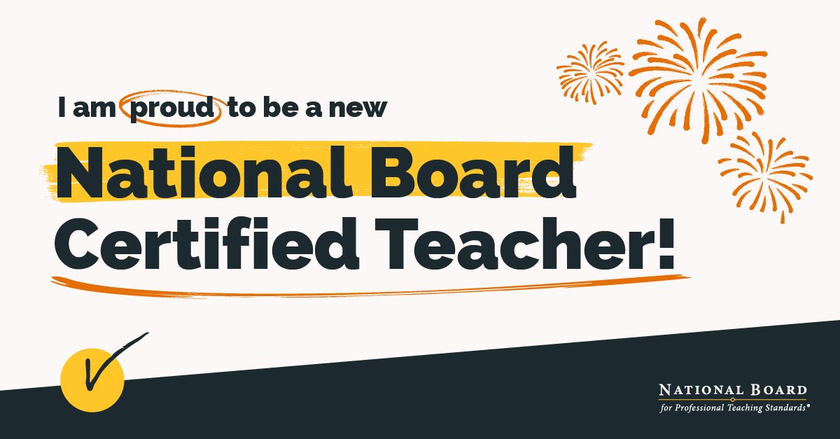 Sarah Anderson, NBCT tweet media