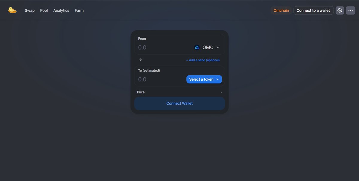 omcpunknfts's tweet photo. #OmeletteSwap The first dex on Omchain many coins will be buy and sold here in the future we are just getting started...

$omc $omlt #kripto #Gateio #Ethereum #Bitcoin #bitci #mxc #Binance  #kucoin #okx #htx #doge #borsa #omchain https://t.co/ComxLkPpuz