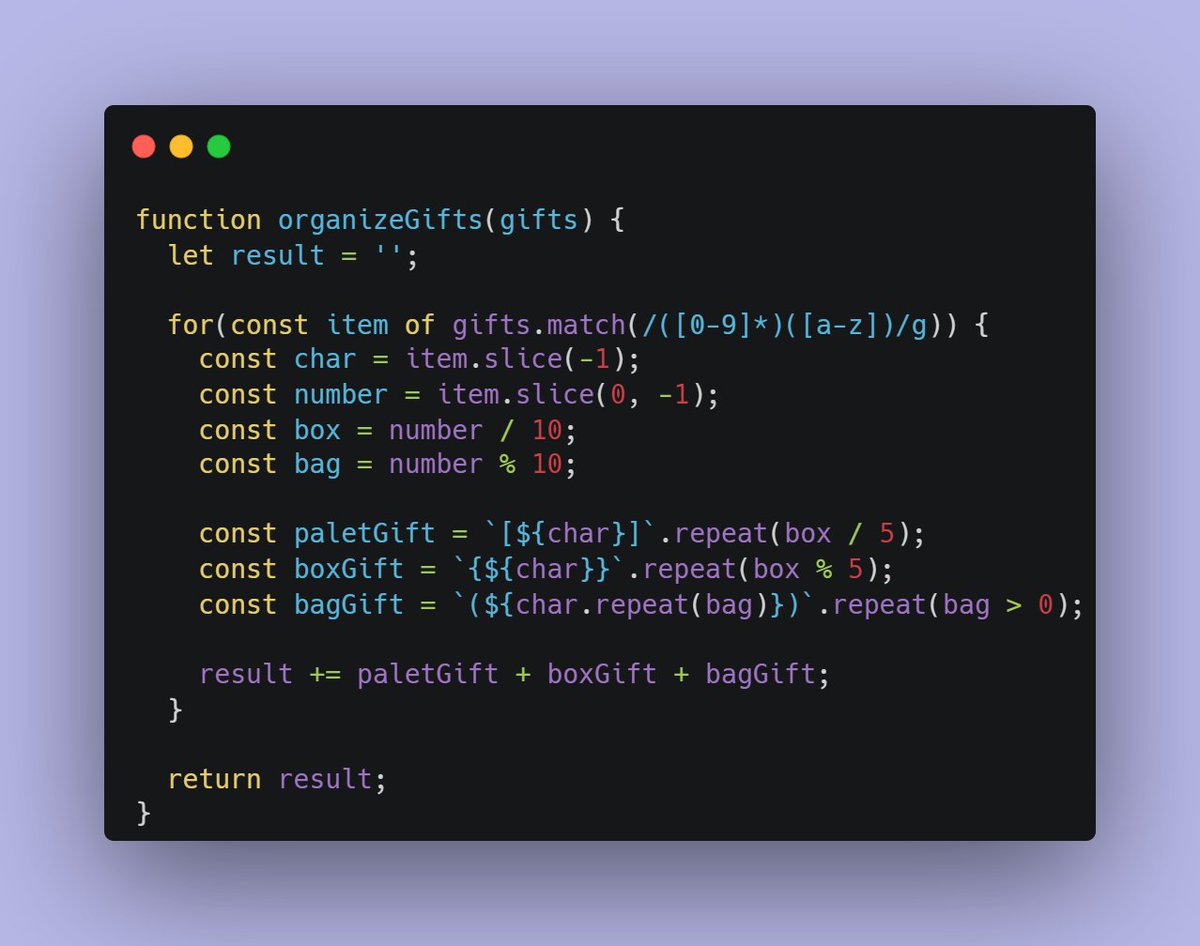 Xaconi's tweet image. 8️⃣ #AdventJS

adventjs.dev/es/challenges/…