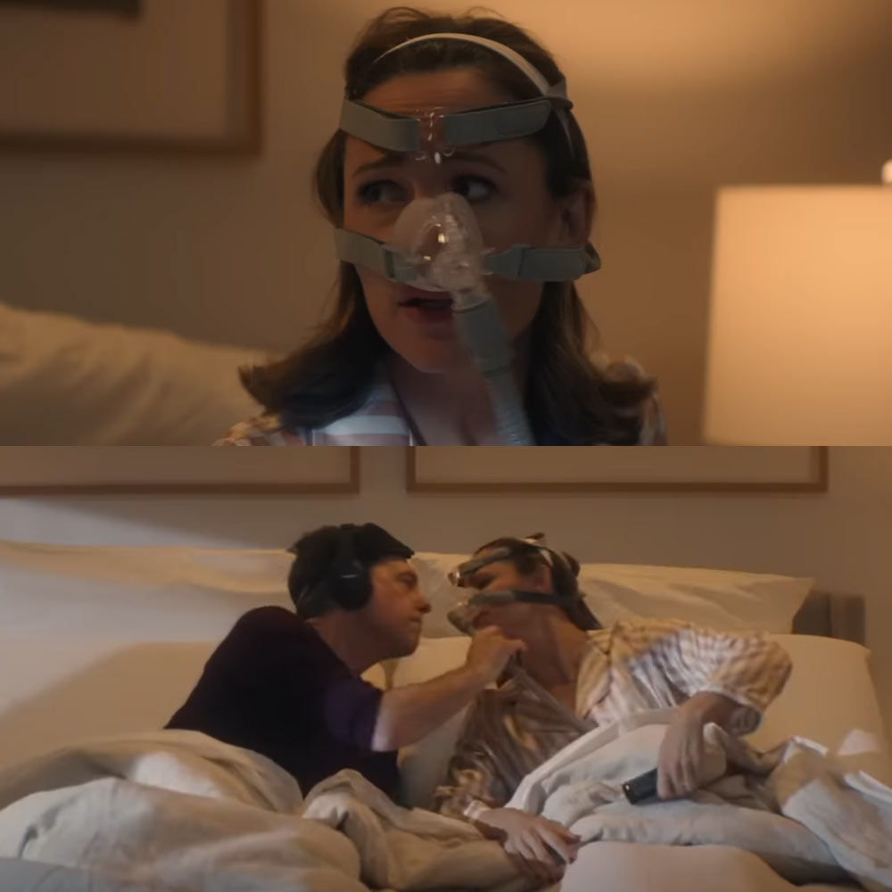 ADVENTknows's tweet photo. Who else has fought through a #CPAP mask for a goodnight kiss? 😘
#ADVENTknows #FamilySwitch https://t.co/8MHtpR871L