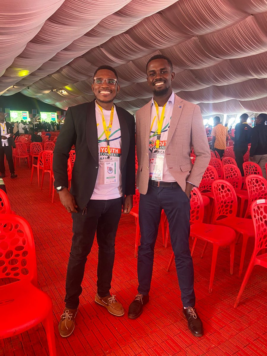 KirituEdwin's tweet photo. From Kilifi county, I join youths across Africa for the #YouthconnektAfrica2023 summit, day 1 currently ongoing at KICC,
The summit brings together innovative minds as we strive to have a bond &amp; boarderless Africa Renaissance
#youthconference2023 @KilifiCountyGov #YouthConnect. https://t.co/vyNi1Uowxw