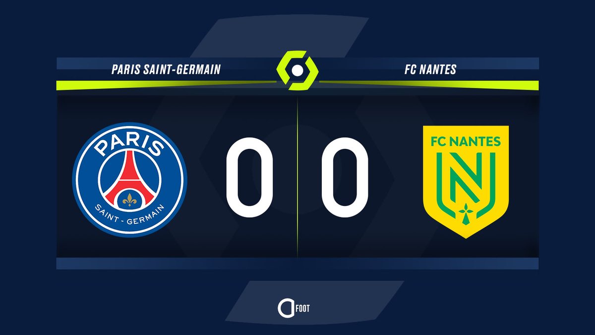 ⏱ C'est parti au Parc entre le PSG et le FC Nantes ! #PSGFCN