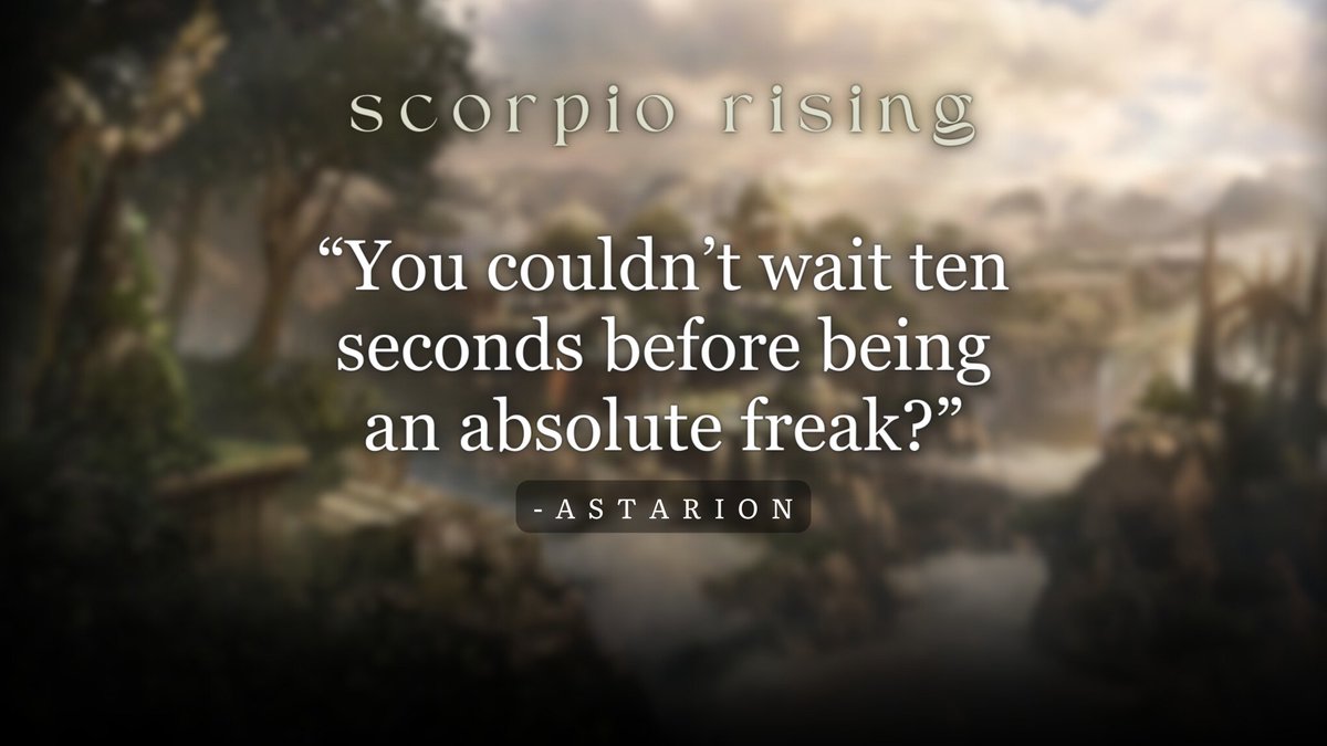 RestieEste's tweet photo. 🧵 Your Baldur's Gate 3 quotes based on your astrological big 3! 📜🖋️ qrt with yours ✨ https://t.co/JCUzI4rPTm