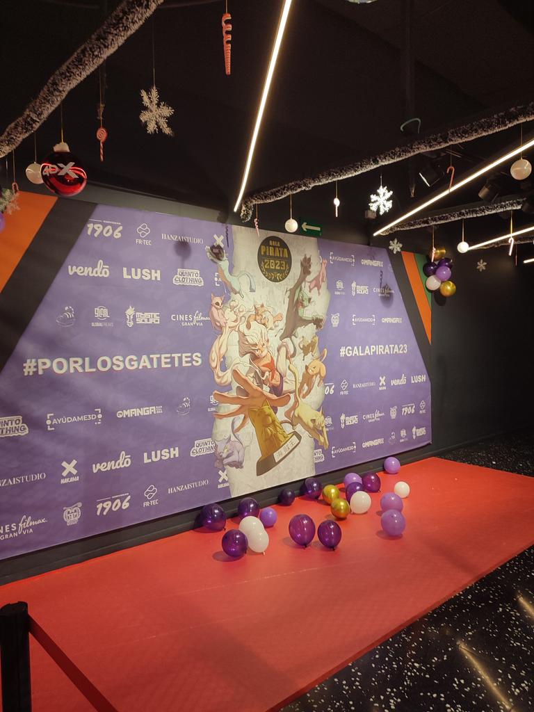vendo_app's tweet photo. ¡¡¡YA ESTAMOS POR AQUÍ!!! #GalaPirata23 #PorLosGatetes

Ven a verlo y a apoyar a los gatetes:😼
https://t.co/qF55rQE4jK https://t.co/jDy4R3GJVw