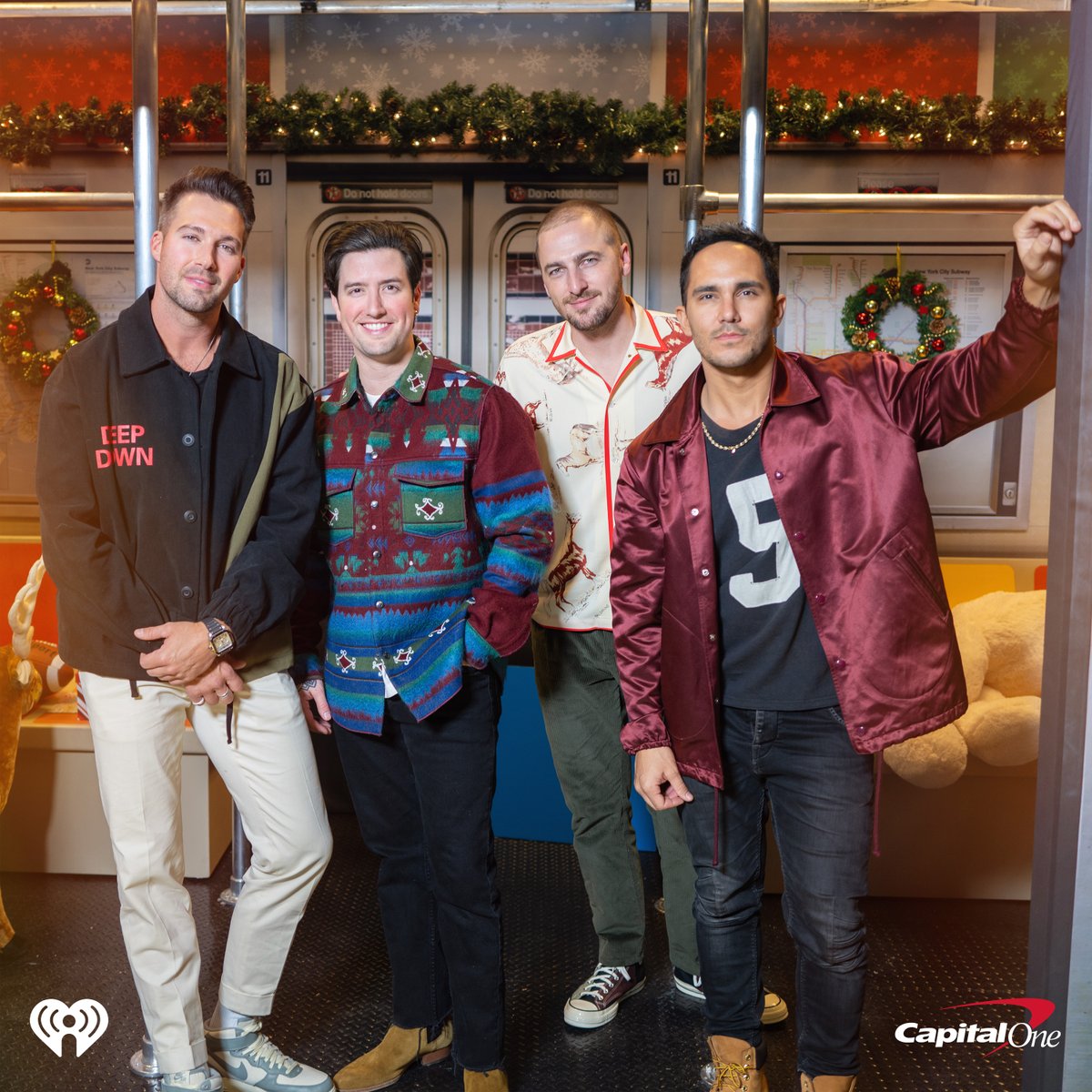 WWYD if you walked into our <a href="/CapitalOne/">Capital One</a> subway and saw <a href="/bigtimerush/">Big Time Rush</a> standing there?! ❤️

#iHeartJingleBall2023 #Z100JingleBall