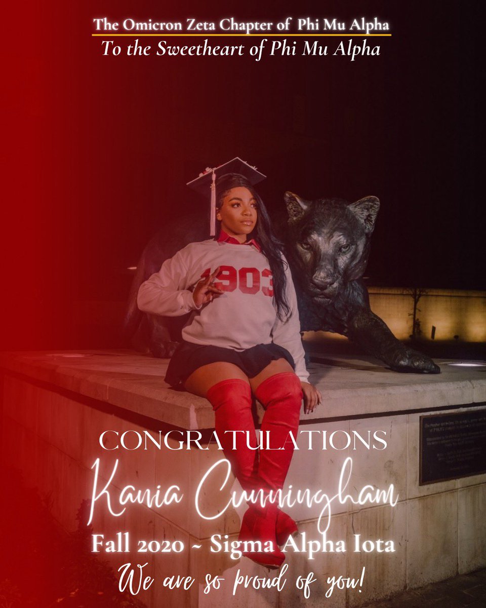 We the Omicron Zeta Chapter of Phi Mu Alpha Sinfonia Fraternity of America Inc. would like to congratulate our BrOZ Chad L. Cotton, Nicholas Brooks and our Sisters Alexis Grant, &amp; Kania P. Cunningham on their Fall 2023 Commencement! 🧙🏾🌹
#pvgrads🥳🍾