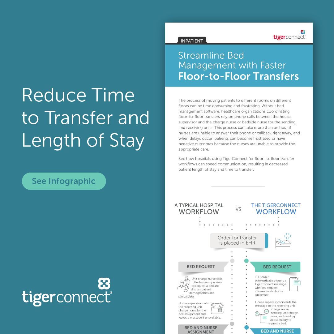 TigerConnect on X: Timely and efficient patient transfers are the