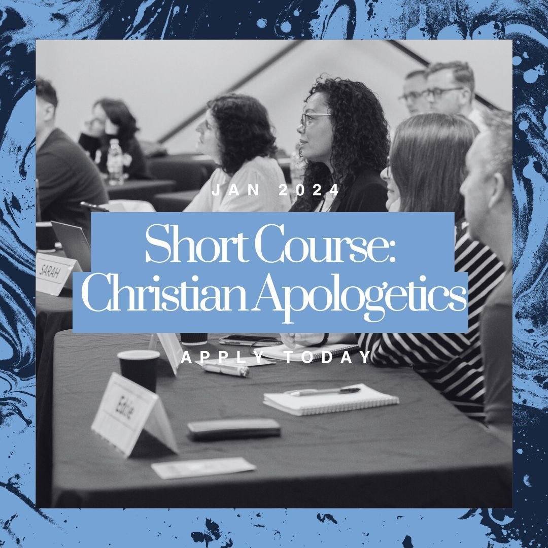 Want to expand and develop your knowledge? 

Join us for the next Short Course in January on Christian Apologetics! 

Find out more today: buff.ly/3J7fL4y