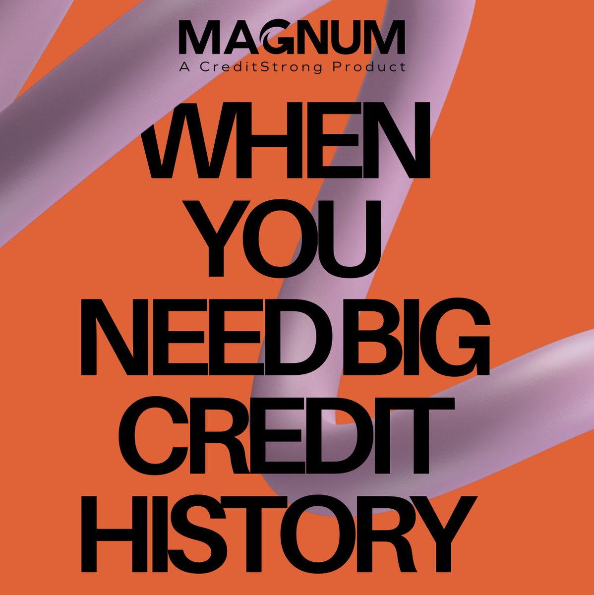 Magnum_Credit's tweet photo. Establishing large amounts of credit history has never been easier thanks to MAGNUM https://t.co/tA7S0yKnid