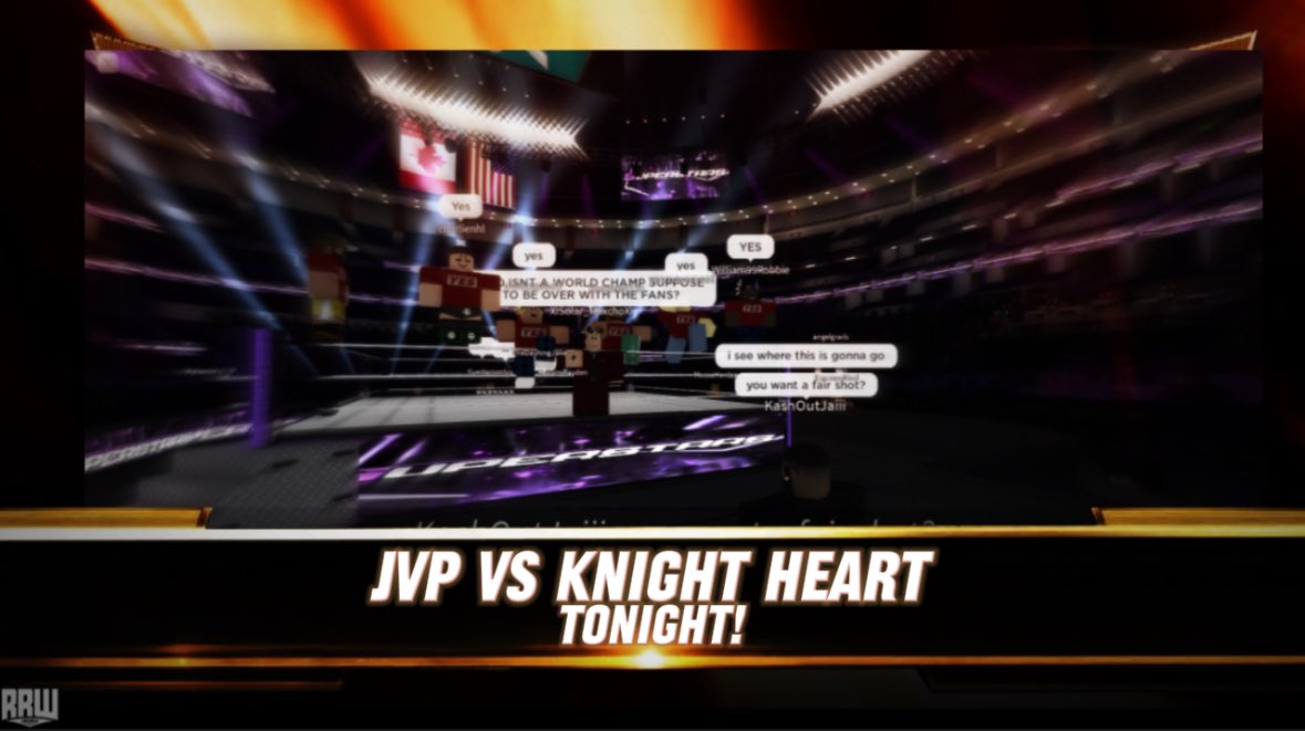 RRWPLUS's tweet photo. IT GOES DOWN TONIGHT.
#KnightHeart vs his BIGGEST HATER JVP!
Can Knight Heart finally put JVP down and earn a shot at The World Heavyweight Championship?
Find out TONIGHT, 📺 5:30PM ET! https://t.co/0Rr04ll1wt