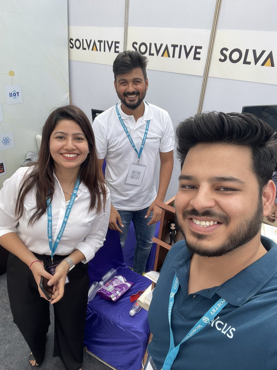 Perfect neighbor goals achieved with the amazing @solvative team at @WCAhmedabad! Brilliant marketing minds 🧠 @helloelicus #WCAhmedabad