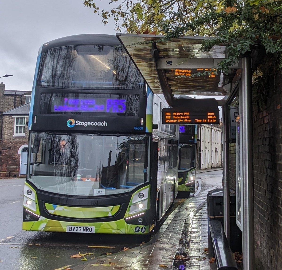 Lovely to have an excuse this morning for a ride on one of the <a href="/Stagecoach_East/">Stagecoach East</a> electric buses across Cambridge. Great value fare too.