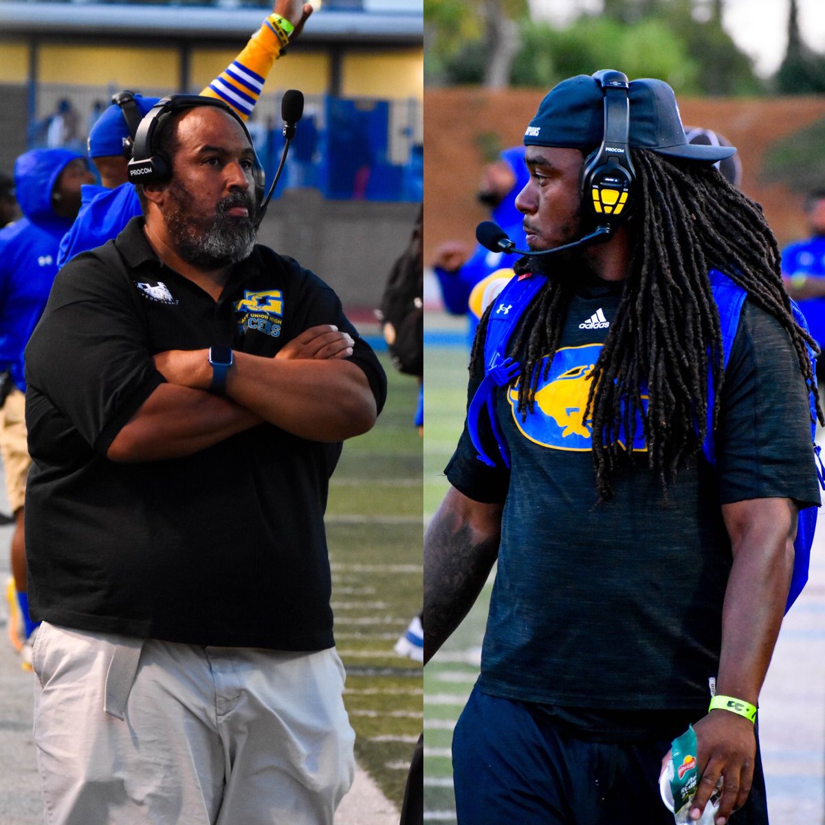 grant_union's tweet photo. Thank to our Co-Head Coaches @SydThompson23 &amp; @CReedGHS Your leadership, sacrifice and commitment are truly inspiring. You’ve led this program to 2 Section Championships (3AA &amp; 2AA), 2 NorCal Championships(3AA &amp; 2AA), 1 State Championship win (3AA) with 2 State appearances. 🙏🏾 https://t.co/qNrWPMsb2I