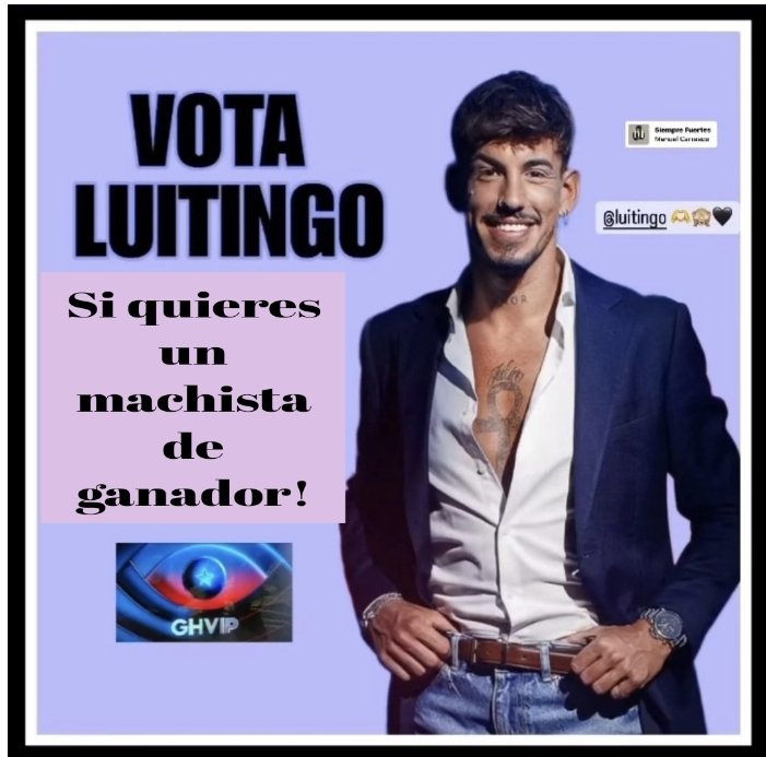 Cindys03836720's tweet image. #GHVIPGala13 #GHVIP7D #GHVIP09D #GHVIP9D Jamás votaría para salvar a este carpetas!