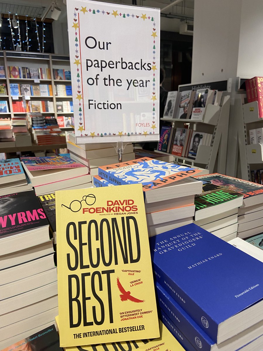 Isabelle Ercan (@isaercan04) on Twitter photo Fab to see Numéro deux (second best) <a href="/DavidFoenkinos/">David Foenkinos</a> in <a href="/Foyles/">Foyles Bookshop</a> recommended for 🎄 🎁. Fab to see Numéro deux (second best) <a href="/DavidFoenkinos/">David Foenkinos</a> in <a href="/Foyles/">Foyles Bookshop</a> recommended for 🎄 🎁.