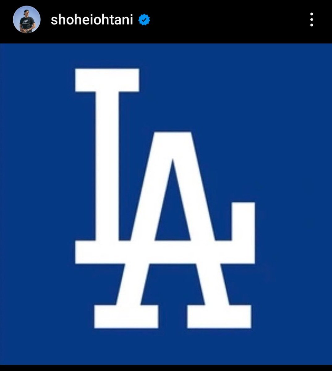🚨 Shohei to Dodgers. 10 years 700 million dollars.