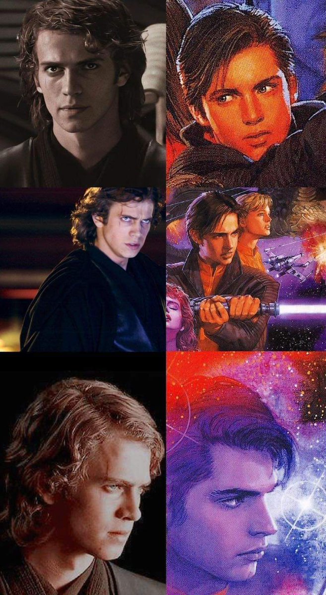 Anakin Skywalker and Anakin Solo