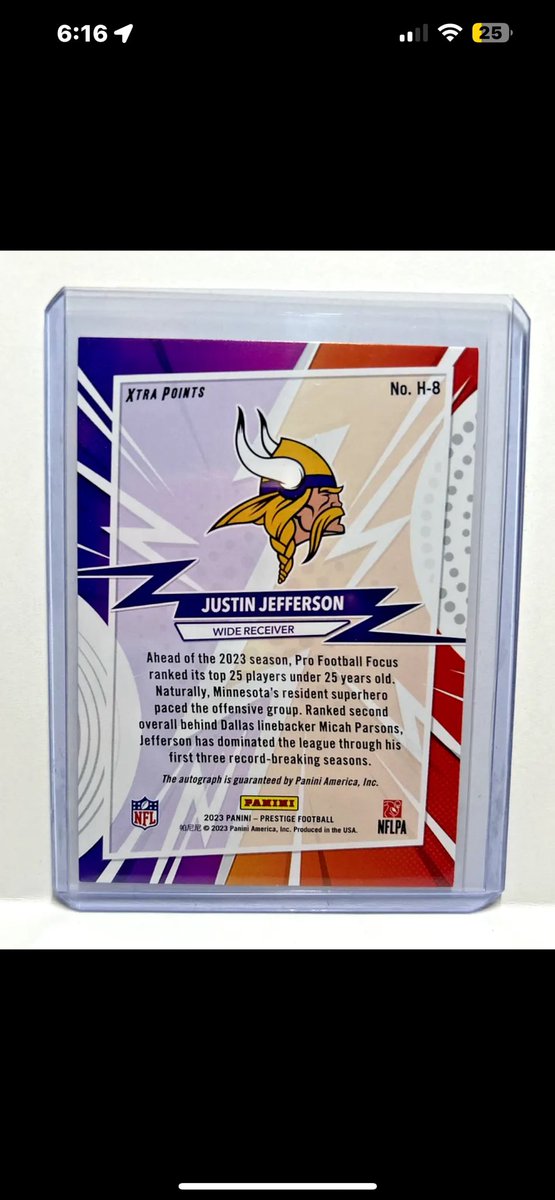 SethImler's tweet photo. @CardPurchaser $250 shipped obo. 
24/25 https://t.co/hTS5ZoAybf