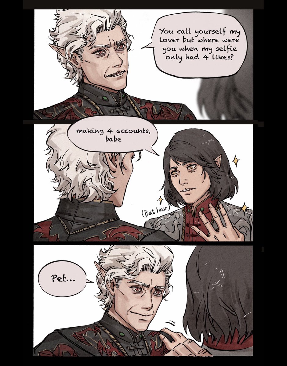 XunHe1145's tweet photo. Take care of vampire lord’s mood well
#Astarion #astarionbaldursgate3 #BG3 #BaldursGate3 https://t.co/SwmMwpMfKc
