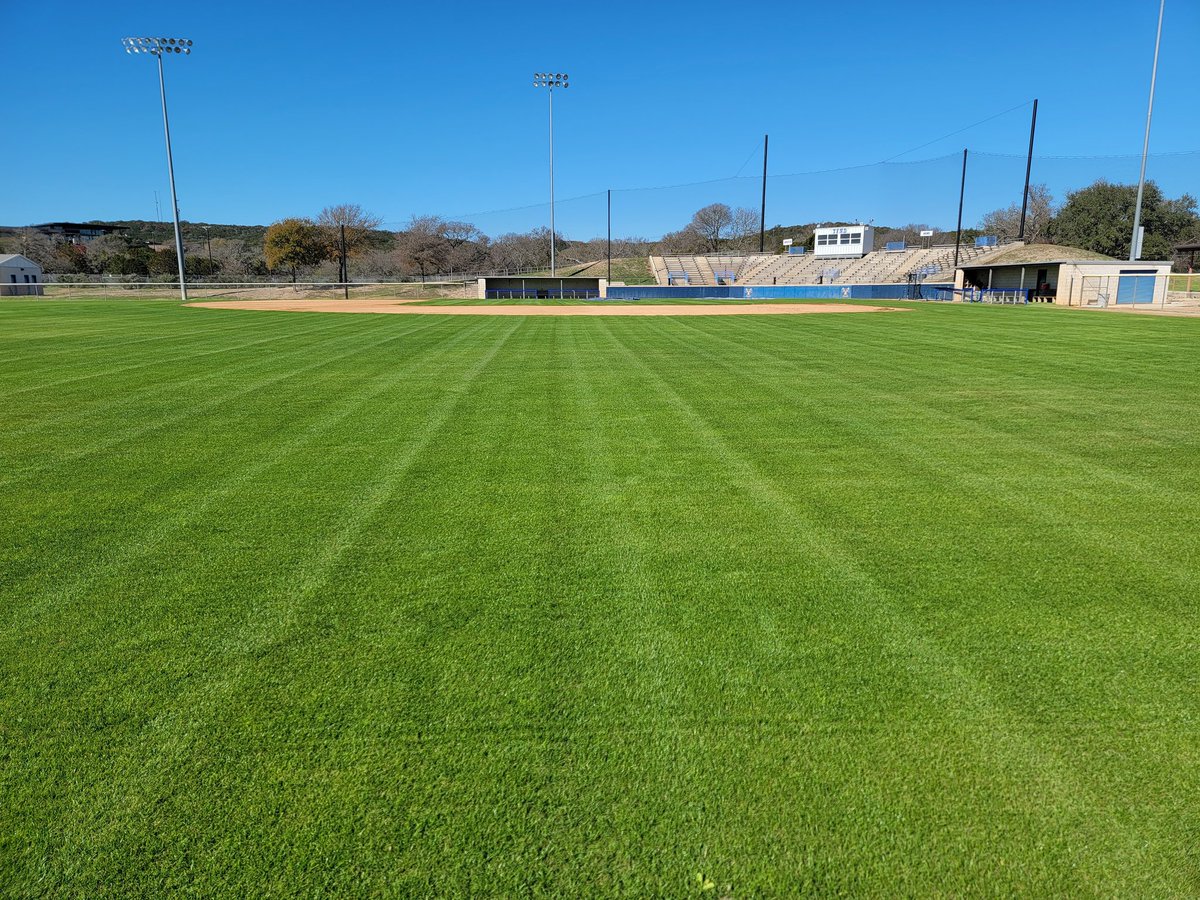 Kerrville Tivy baseball ready for season. One of the best high school ball fields in Texas year after year.