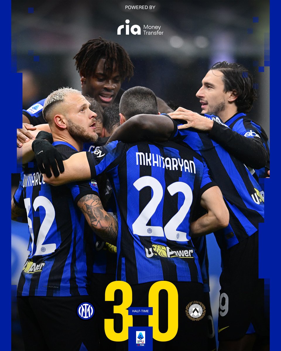 Inter_en's tweet photo. A superb first half 🙌

Powered by @RiaFinancial
#ForzaInter #InterUdinese https://t.co/MBPsbBaGLe