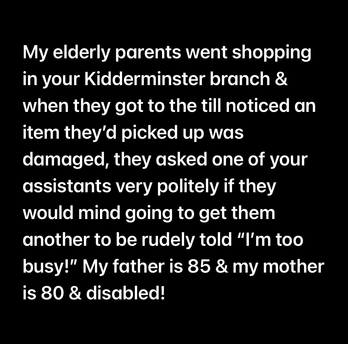 niclee67's tweet photo. @sainsburys 
How disgraceful! https://t.co/zJTDfGtwqn
