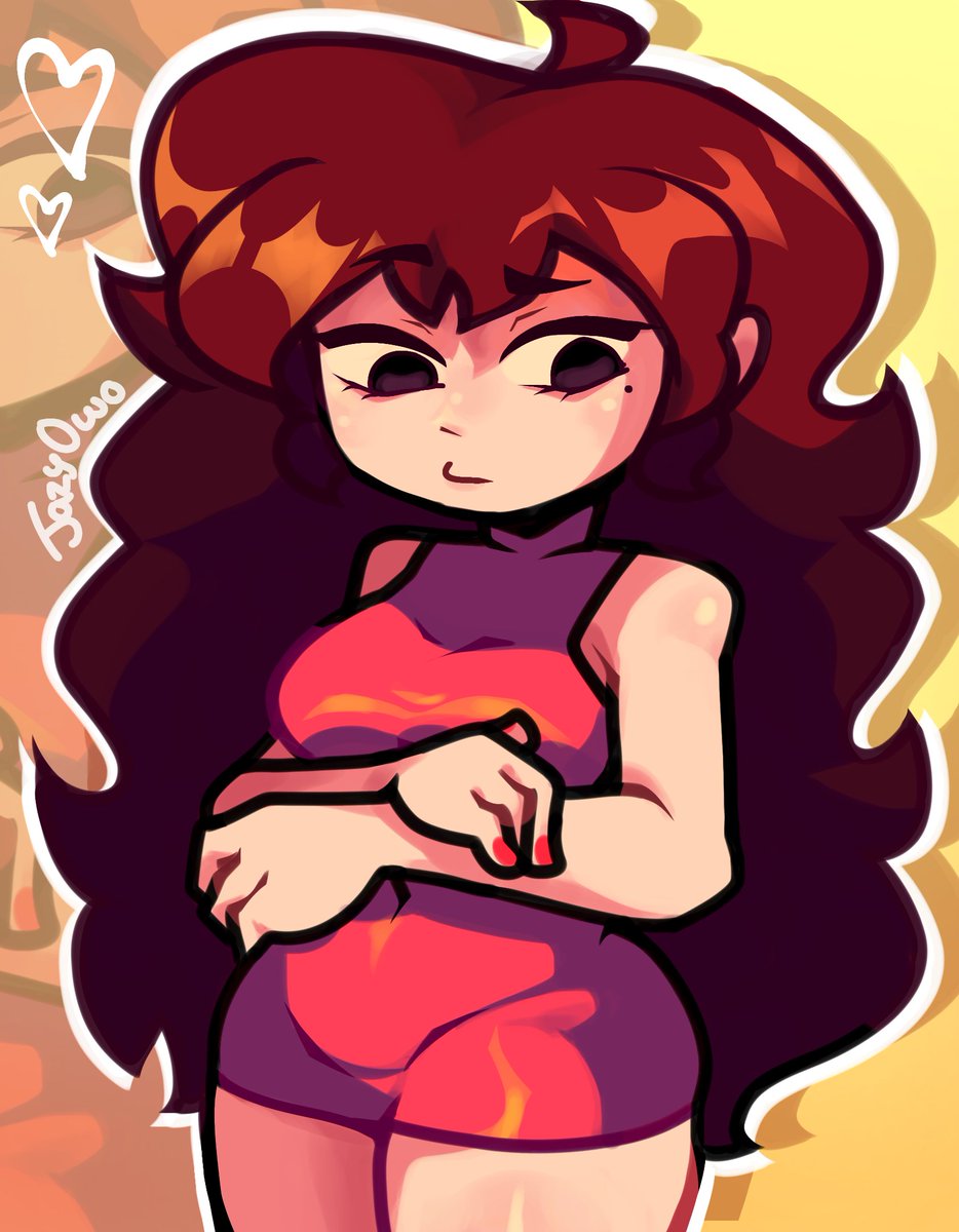 Gf Funkadelix💖💕 (So which gf do you want next?) #digitalart #fnf