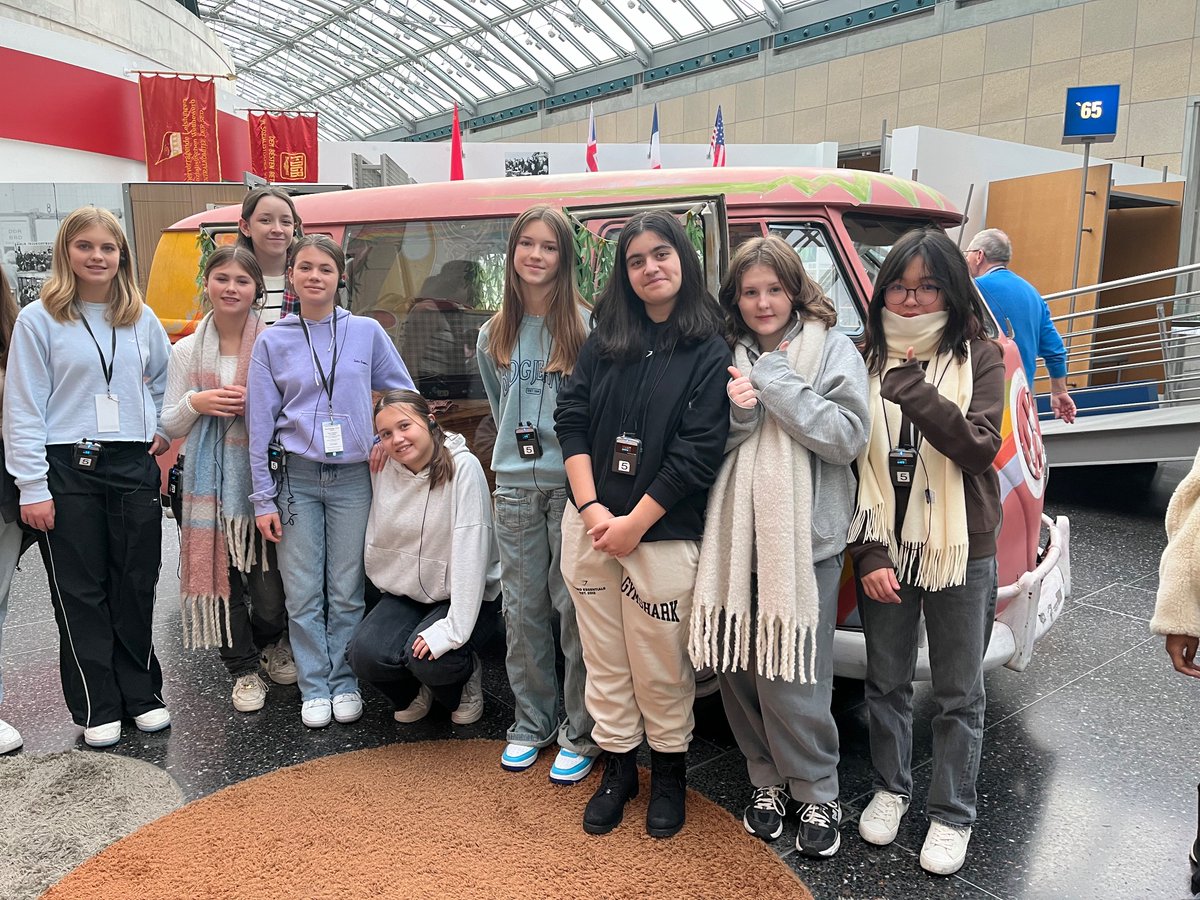 Day 2 🎄First stop Haus der Geschichte for a fascinating tour through Germany’s modern history <a href="/Habsmonmouth/">Haberdashers' Monmouth School</a>