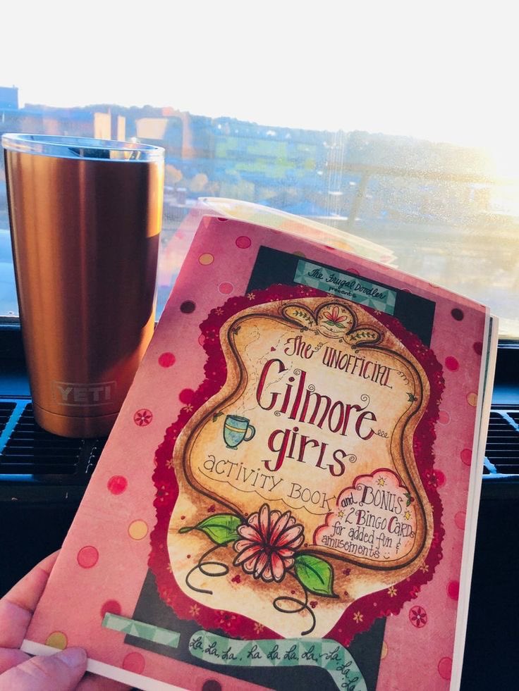 i need this gilmore girls activity book