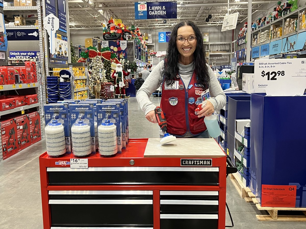 Adam Lilly (@alilly2507) on Twitter photo Come by and see Julie today at your Lewisburg Lowes. She is super excited to show you how effective and easy the RotoScrub is to clean a variety of surfaces! <a href="/BlueBoxR1/">@BlueBoxR1</a> <a href="/RichmondML33/">Melissa Richmond</a> <a href="/asm_ops2507/">Lora Gibson</a> <a href="/TracyKeyes1/">Tracy Keyes</a> <a href="/BenitoKomadina/">Benito.Komadina@Lowes</a> Come by and see Julie today at your Lewisburg Lowes. She is super excited to show you how effective and easy the RotoScrub is to clean a variety of surfaces! <a href="/BlueBoxR1/">@BlueBoxR1</a> <a href="/RichmondML33/">Melissa Richmond</a> <a href="/asm_ops2507/">Lora Gibson</a> <a href="/TracyKeyes1/">Tracy Keyes</a> <a href="/BenitoKomadina/">Benito.Komadina@Lowes</a>