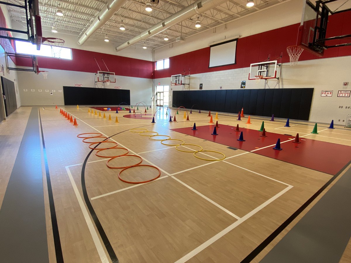 WWEPhysEd's tweet photo. We can’t wait to see the @WWECardinals excitement for this years obstacle course that @CoachPirillo has setup���️ #physed #MelissaSchools @melissaisd https://t.co/nZSthxo7QN