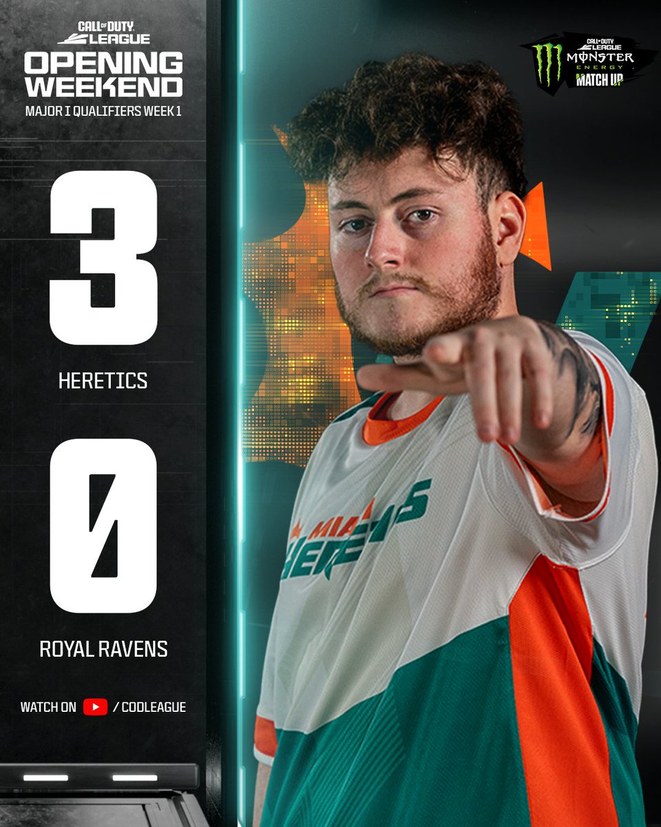 Welcome to the League <a href="/MiamiHeretics/">Miami Heretics</a> 😎

#TakeMyVamos | #CDL2024