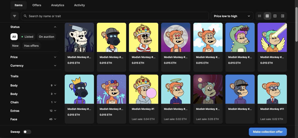 Modish Monkeys ⁉️ tweet media