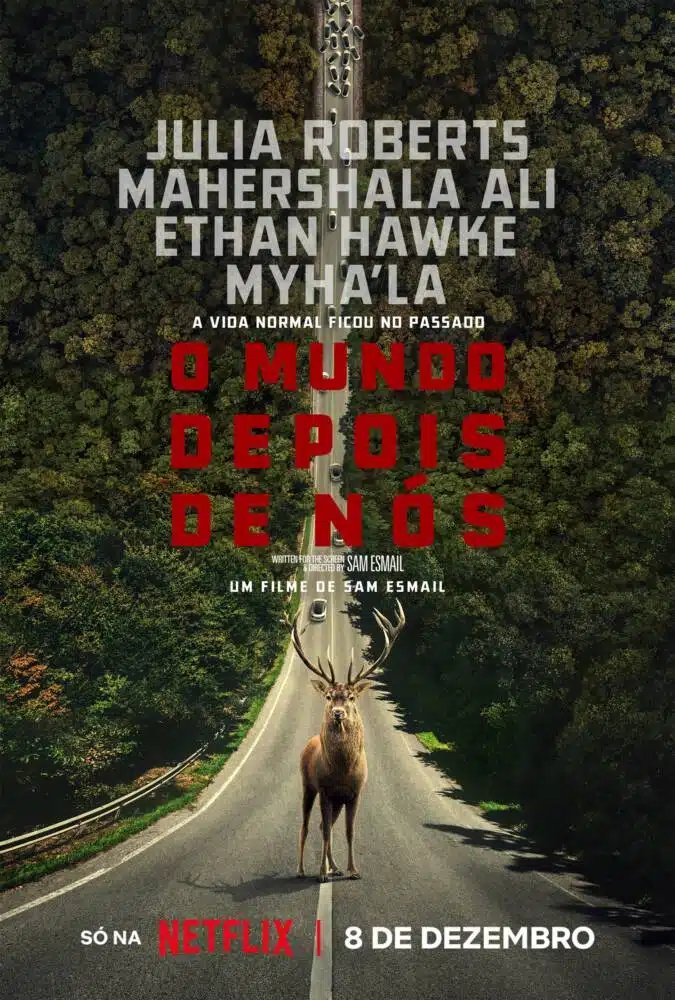 thiagobarata87's tweet image. "O Mundo Depois de Nós" é uma experiência inquietante. Há muito tempo o offline não soava tão sinistro como nesse thriller apocalíptico capaz de nos provocar sem deixar de extrair a tensão do mistério exposto. O diretor Sam Esmail tem um aliado poderoso aqui: o medo. Do tipo...