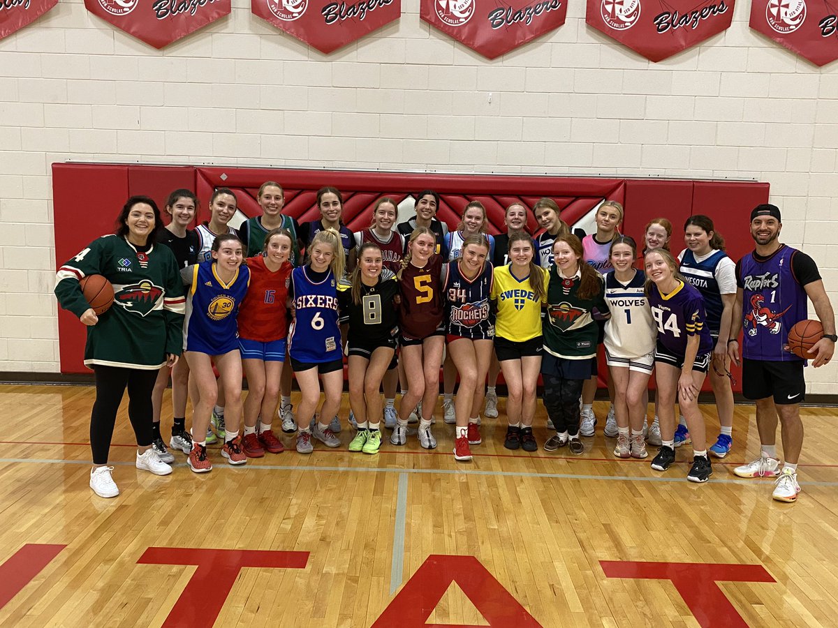 1 week of practice with no games is a tough stretch but it allowed us to focus on us. We competed and got better and had some fun along the way!! Next game Tuesday, Dec 12th vs St. Anthony. First home game! #GoBlazers