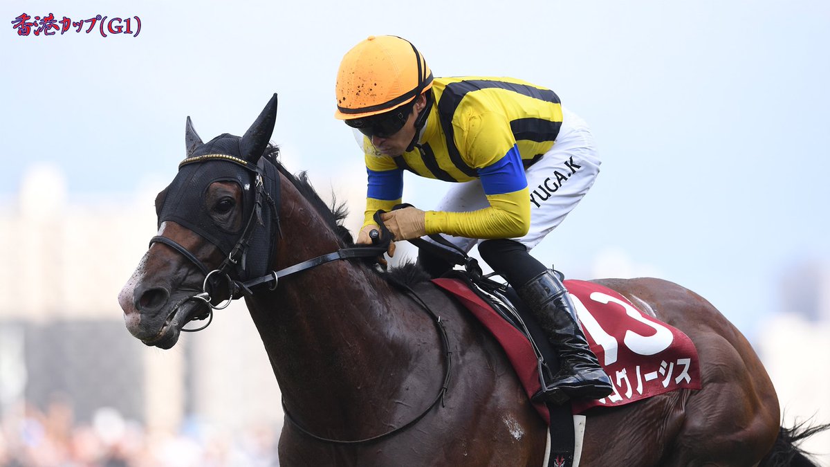 モーリス 香港競馬場限定 フィギュア 香港カップ 記念品 モーリス 香港