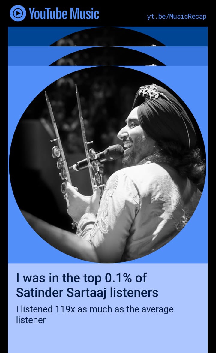 ManmeetS1ngh's tweet photo. @SufiSartaaj You are a role model for me.
I've been listening to you for over 10 years, since I was a kid. #Sartaaj
Every time I listen to your songs, I learn something new.
I feel like it's an achievement for me that I'm your 0.01% listener on YouTube.
Thank you for everything. https://t.co/v4wGiYnzwR