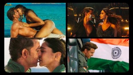 RiddhamAp's tweet photo. #Fighter TEASER has Raised the bar of india Cinema to the next level with some FREAKING &amp; Breath Talking larger than life MEGA ACTION blocks 🔥🔥

#HrithikRoshan as usual in his most Stylish Avatar ever. #DeepikaPadukone as usual is looking  HOT in each frame

BLOCKBUSTER loading https://t.co/gaP7qsA8v3