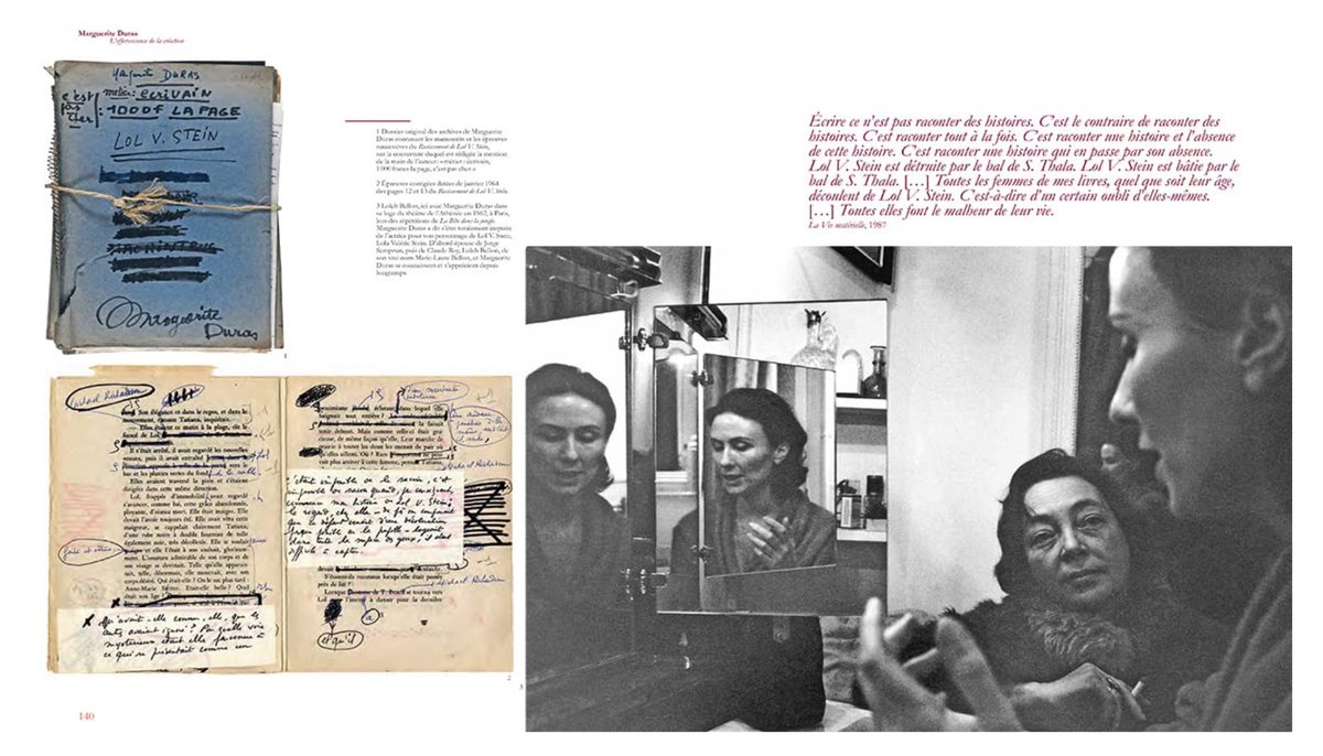 aliner's tweet photo. Writing is not telling stories. It is the opposite of storytelling. It's telling everything at once. It is telling a story and the absence of that story. It is a telling a story that takes place in its own absence.

- Duras, loosely https://t.co/v0fQXGzxsM