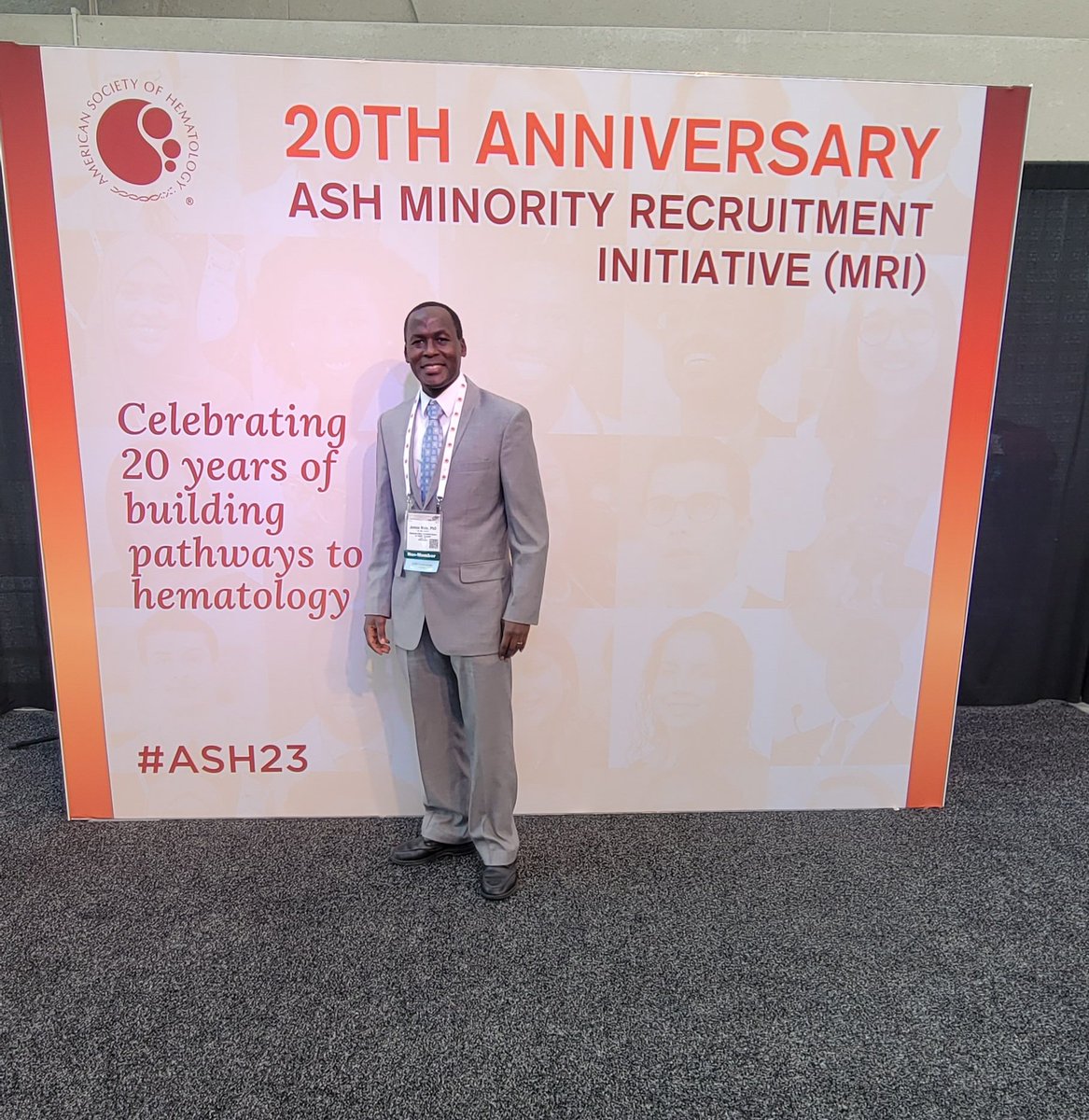 Representation matters @ASH_hematology in addressing the challenges we face in the study and cure of blood disorders #DiverseInclusion #ASH2023