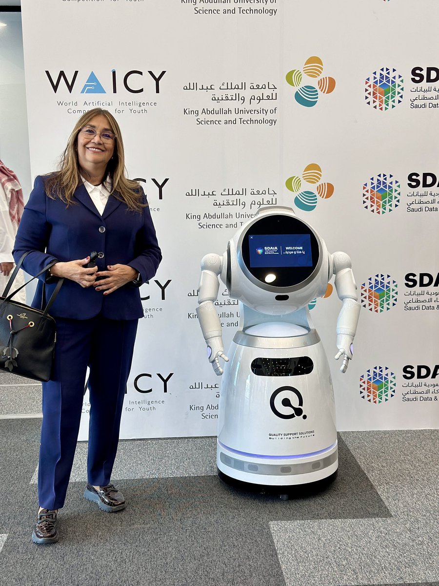 yramirezla's tweet photo. Happy to have attended the #WAICY World Artificial Intelligence for Youth awards ceremony with our brilliant students! Their dedication and innovation in #AI have truly paid off. Congratulations to our young champions for earning their awards in this prestigious competition! https://t.co/iPmdBhUvu4