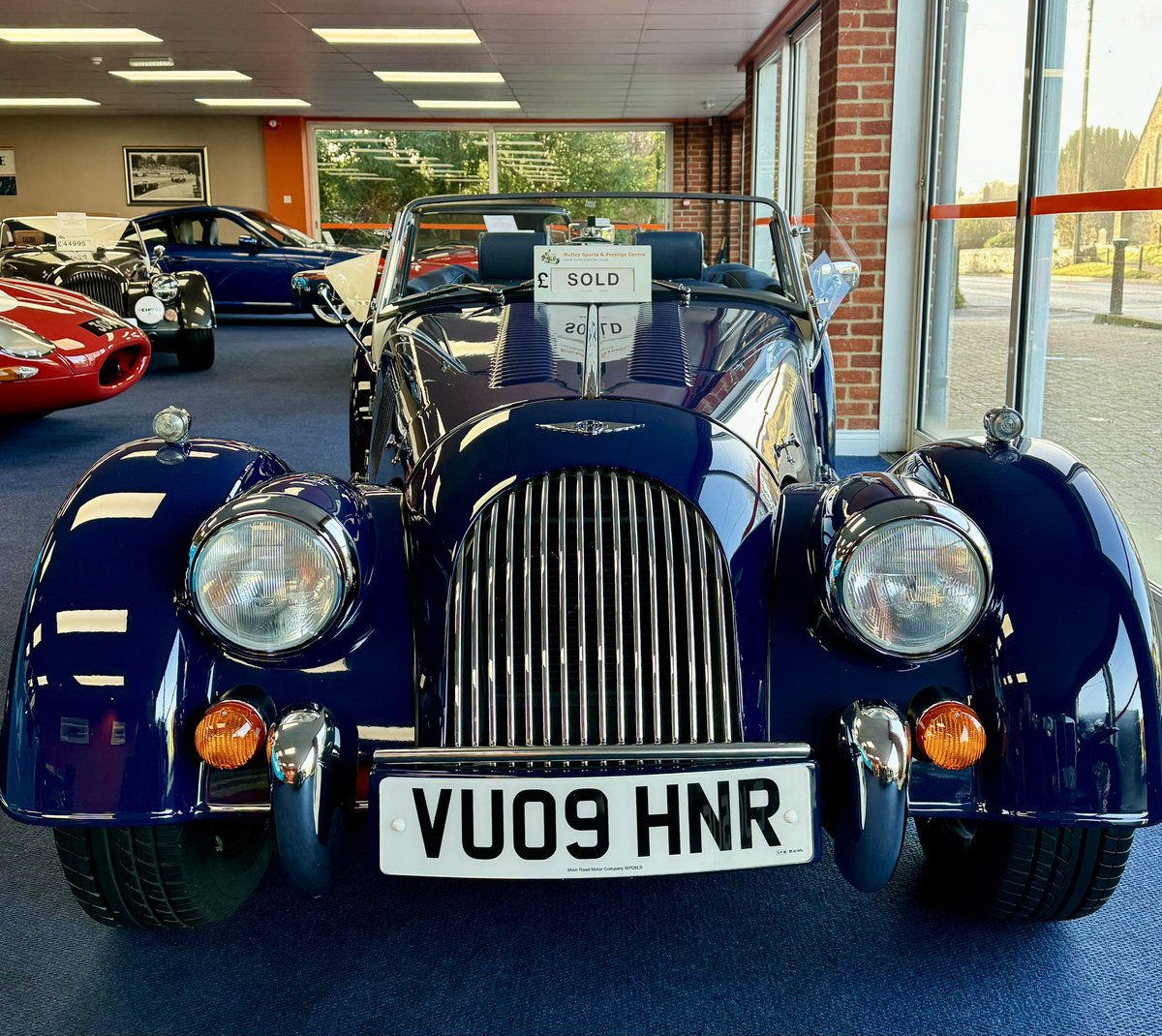 NutleySports's tweet photo. Our 2009 Morgan Plus 4 with just 4800 miles from new is now sold...Thank you for your business Dave.

#sold #morganmotors #morganmotorcompany #morgancars #morganownersclub #morganplus4 #indigoblue #morganadventure #handbuilt #madeinbritain #bestofbritish #nutleysportsprestige https://t.co/huYCluIAjM