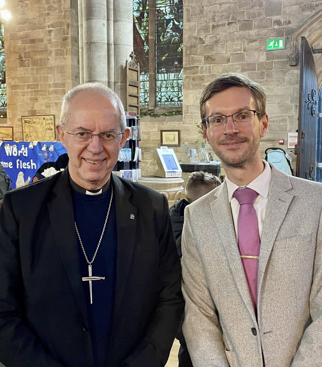 There are many unique opportunities in my role as Headmaster of <a href="/HerefordCS/">Hereford Cathedral School</a>. Today's was meeting the Archbishop of Canterbury and dropping him and his colleagues off at the station following his visit to Hereford.