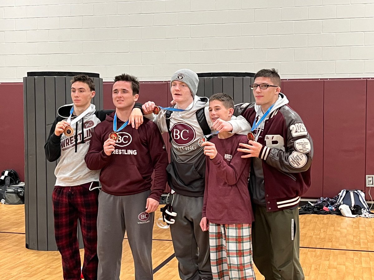 TheBC400's tweet photo. The BC wrestling team finished seventh out of 24 teams at the  Effingham Rebel Invitational this weekend! #thebc400 https://t.co/tqms9zjiP2