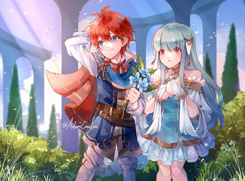 AdamCreyton's tweet photo. A day where humans and dragons can live together in harmony... Maybe it was right here all along

#FireEmblem #fe7 https://t.co/67BrKLV1Wb