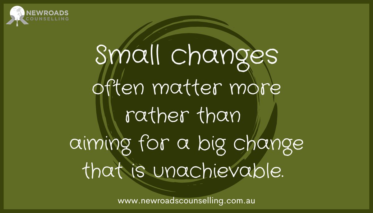 NewroadsAu's tweet image. #BetterRelationshipTips #Smallsteps #KeepGrowing #Aimingrealistic #AchievableGoals #BeingRealistic newroadscounselling.com.au/blog/